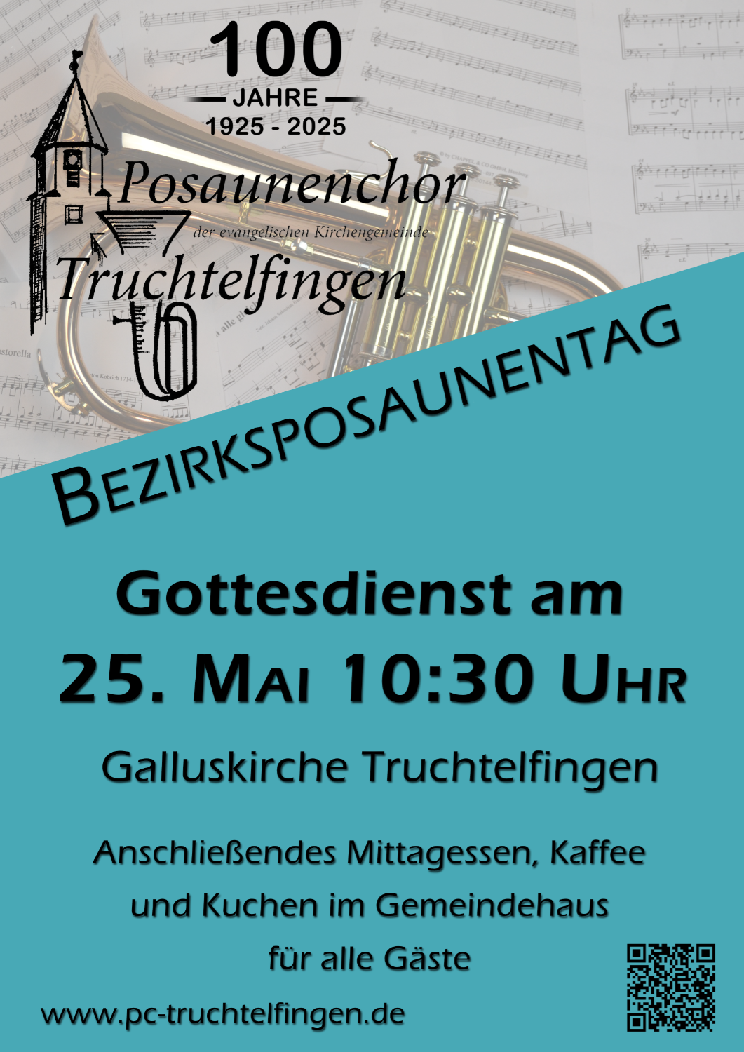 Plakat Bezirksposaunentag